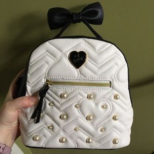 Betsey Johnson mini backpack